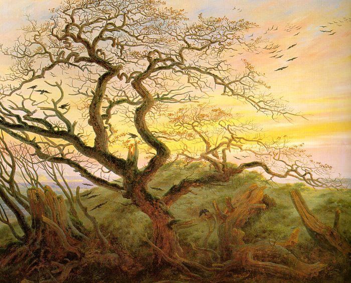 Caspar David Friedrich The Tree of Crows China oil painting art
